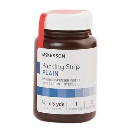 McKesson Nonimpregnated Wound Packing Strip, ¼ Inch x 5 Yard McKesson