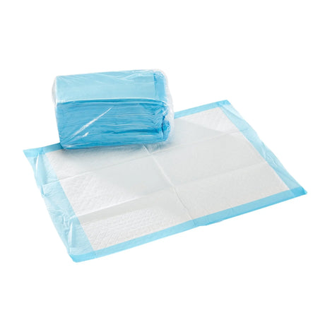 McKesson Nonsterile Blue Procedure Underpad, 17 x 24 Inch McKesson