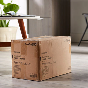 McKesson Nonsterile Blue Procedure Underpad, 17 x 24 Inch McKesson