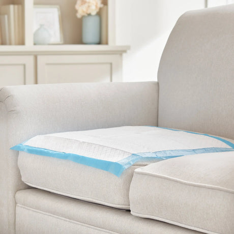 McKesson Nonsterile Blue Procedure Underpad, 17 x 24 Inch McKesson