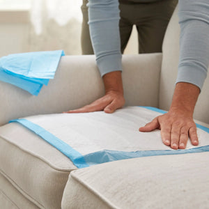 McKesson Nonsterile Blue Procedure Underpad, 17 x 24 Inch McKesson