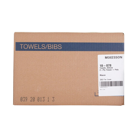 McKesson Nonsterile Mauve Procedure Towel, 13 x 18 Inch McKesson