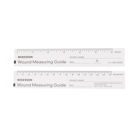 McKesson Nonsterile Paper Wound Measuring Guide, 6 Inch McKesson