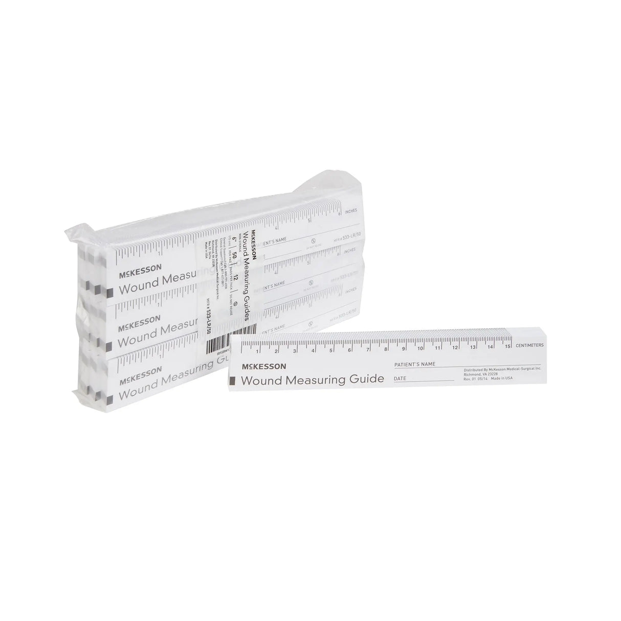 McKesson Nonsterile Paper Wound Measuring Guide, 6 Inch McKesson