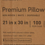 McKesson Nonwoven Standard Disposable Pillowcase, 21 x 30 Inch McKesson