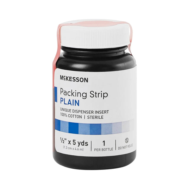 McKesson Packing Strip, ½ Inch x 5 Yard McKesson