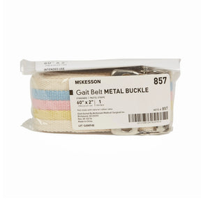 McKesson Pastel Stripe Gait Belt, 60 Inch McKesson