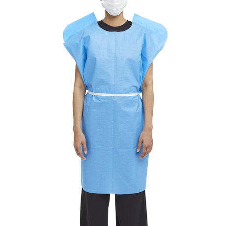 McKesson Patient Exam Gown, Blue McKesson