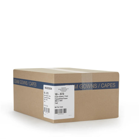 McKesson Patient Exam Gown, Teal McKesson