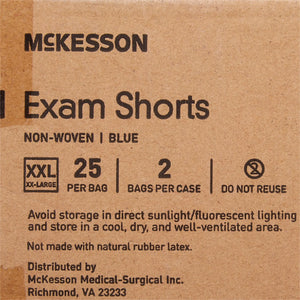 McKesson Patient Exam Shorts, 2X-Large McKesson