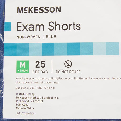 McKesson Patient Exam Shorts, Medium McKesson