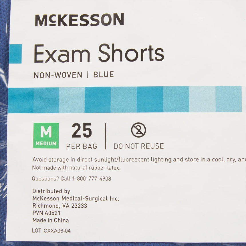 McKesson Patient Exam Shorts, Medium McKesson