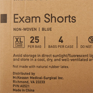 McKesson Patient Exam Shorts, X-Large McKesson