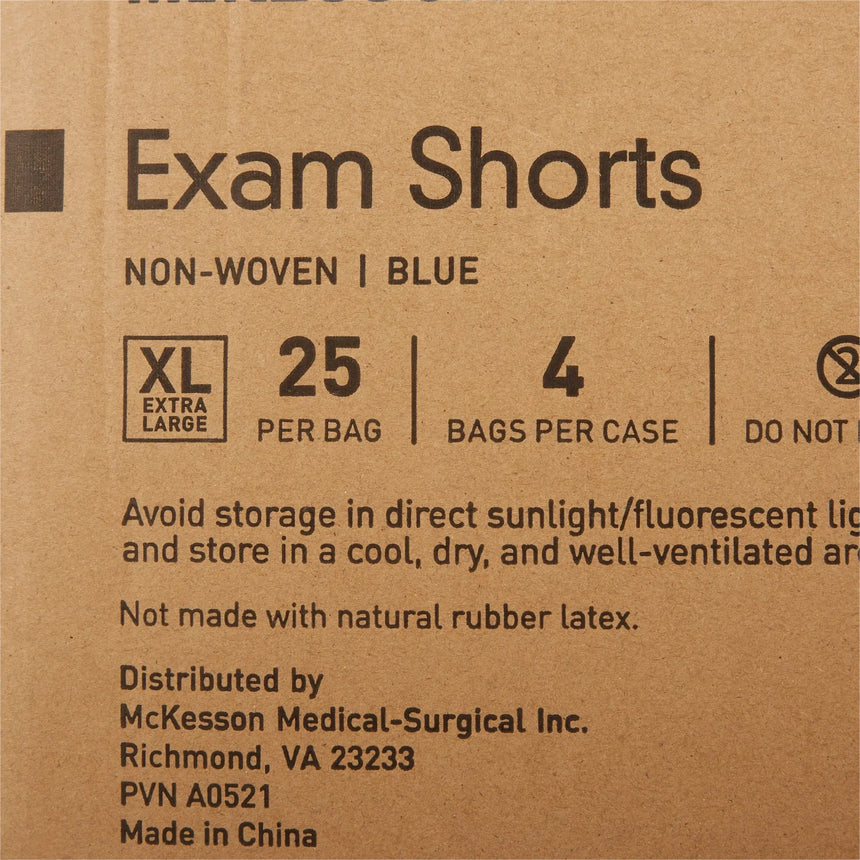 McKesson Patient Exam Shorts, X-Large McKesson