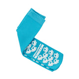 McKesson Paw Prints Slipper Socks, Aqua, One Size Fits Most McKesson Paw Prints®