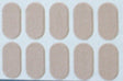 McKesson Pedi-Pad Beige Protective Pad, Regular Size McKesson Pedi-Pad