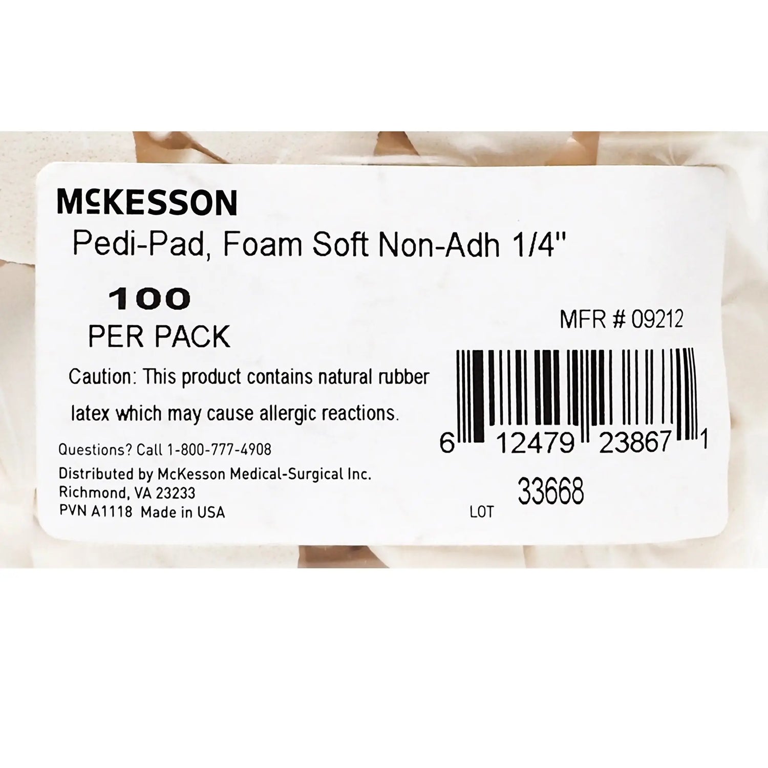McKesson Pedi-Pads, Nonadhesive Corn Pads, Foot McKesson Pedi-Pads