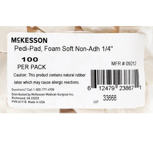 McKesson Pedi-Pads, Nonadhesive Corn Pads, Foot McKesson Pedi-Pads