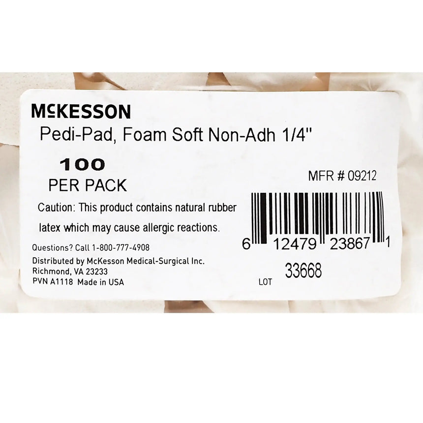McKesson Pedi-Pads, Nonadhesive Corn Pads, Foot McKesson Pedi-Pads