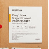 McKesson Perry® Latex Surgical Glove, Size 6.5, Brown McKesson Perry®