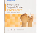 McKesson Perry® Latex Surgical Glove, Size 7.5, Brown McKesson Perry®