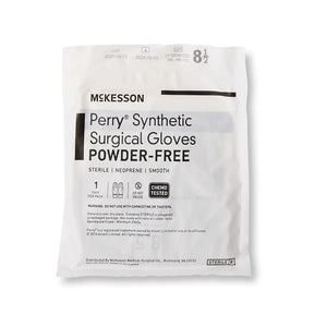 McKesson Perry® Performance Plus Polychloroprene Surgical Glove, Size 8.5, Dark Green McKesson Perry® Performance Plus