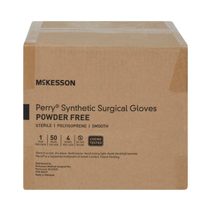 McKesson Perry® Performance Plus Polyisoprene Surgical Glove, Size 6.5, Green McKesson Perry® Performance Plus