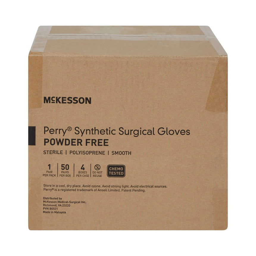 McKesson Perry® Performance Plus Polyisoprene Surgical Glove, Size 6.5, Green McKesson Perry® Performance Plus