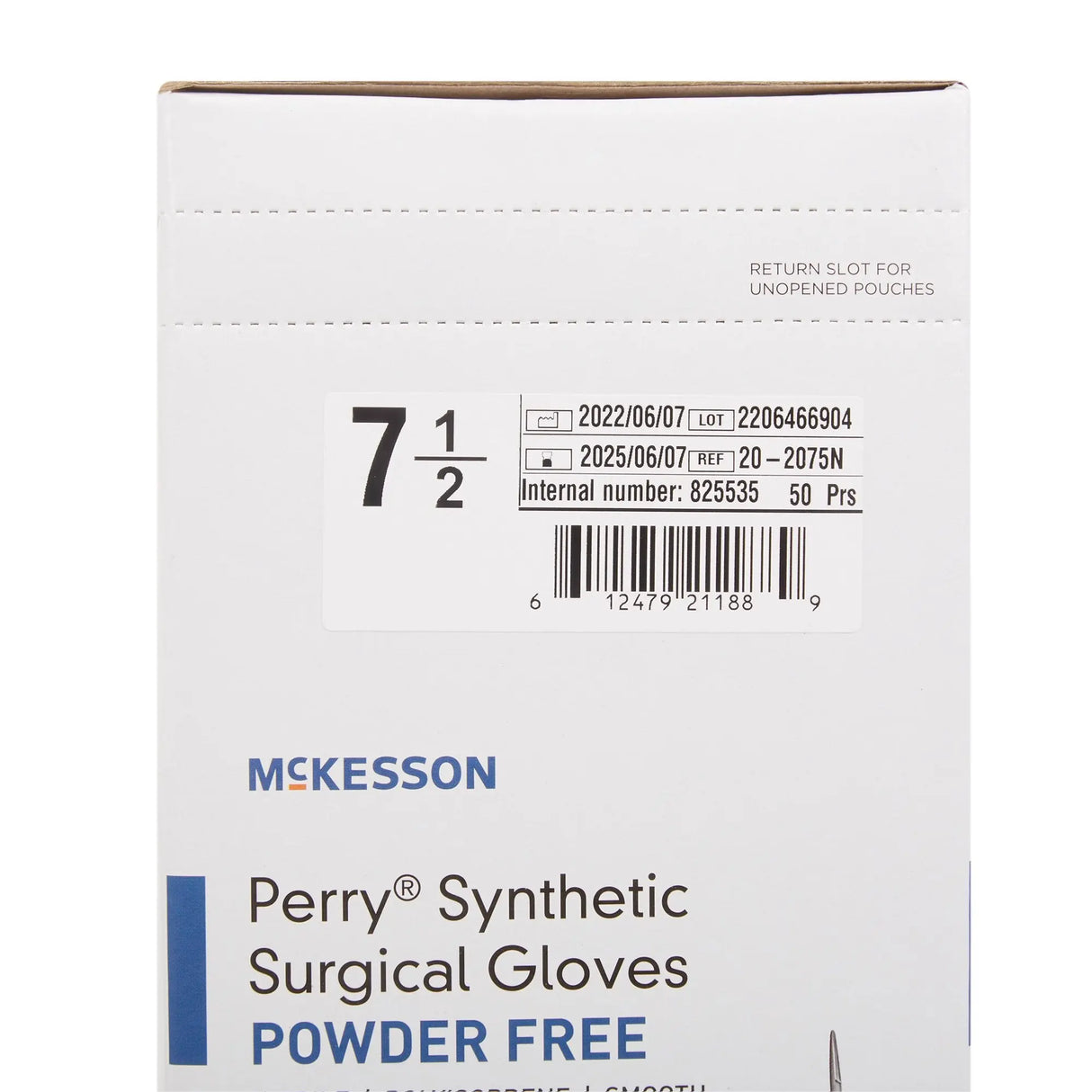 McKesson Perry® Performance Plus Polyisoprene Surgical Glove, Size 7.5, Green McKesson Perry® Performance Plus