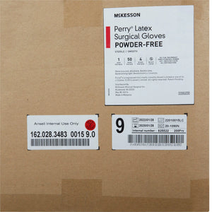 McKesson Perry® Performance Plus Surgical Glove, Size 9, Cream McKesson Perry®