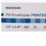 McKesson Pill Envelope, 3½ x 2¼ Inch McKesson