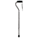 McKesson Pink Floral Offset Cane, Aluminum, 30 – 39 Inch Height McKesson