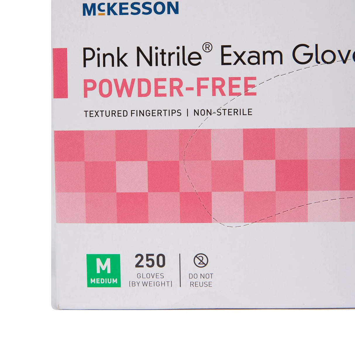 McKesson Pink Nitrile® Exam Glove, Medium, Pink McKesson Pink Nitrile®