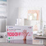 McKesson Pink Nitrile® Exam Glove, Medium, Pink McKesson Pink Nitrile®