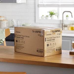 McKesson Pink Nitrile® Nitrile Exam Glove, Small, Pink McKesson Pink Nitrile®