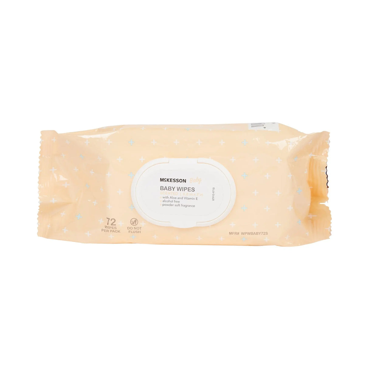 McKesson Powder Soft Scent Baby Wipe, Soft Pack McKesson