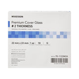 McKesson Premium No. 2 Thickness Cover Glass, 22 x 22 mm McKesson