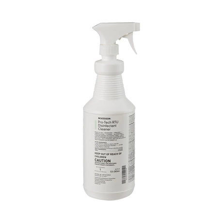 McKesson Pro-Tech Surface Disinfectant Cleaner Alcohol-Based Liquid, Non-Sterile, Floral Scent, 32 oz Bottle McKesson Pro-Tech