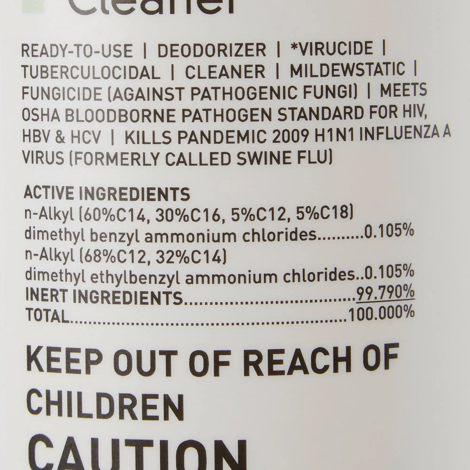 McKesson Pro-Tech Surface Disinfectant Cleaner Alcohol-Based Liquid, Non-Sterile, Floral Scent, 32 oz Bottle McKesson Pro-Tech