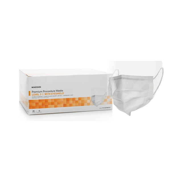 McKesson Procedure Masks with Eyeshields McKesson