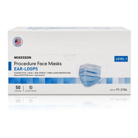 McKesson Procedure Masks, ASTM Level 1 McKesson