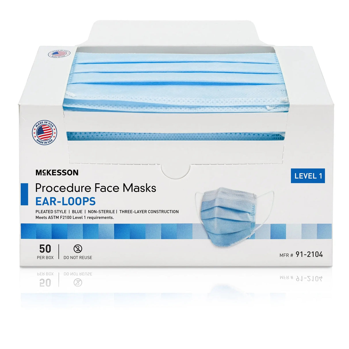 McKesson Procedure Masks, ASTM Level 1 McKesson