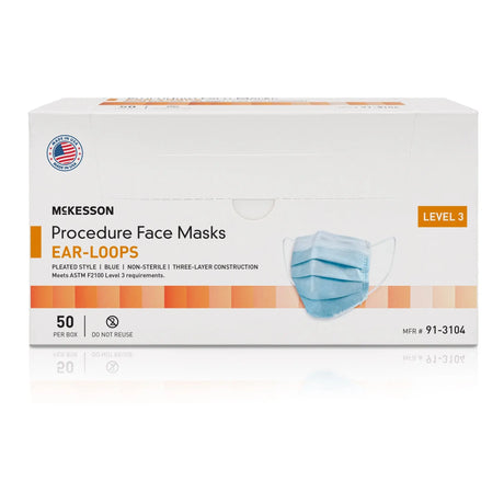 McKesson Procedure Masks, ASTM Level 3 McKesson