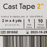 McKesson Purple Cast Tape, 2 Inch x 4 Yard McKesson