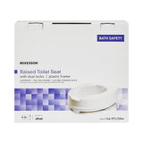 McKesson Raised Toilet Seat, 4-Inch Height McKesson