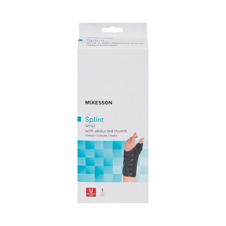 McKesson Right Wrist Splint with Abducted Thumb, One Size Fits Most McKesson