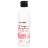 McKesson Rinse-Free Shampoo and Body Wash, 8 oz Bottle McKesson