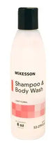 McKesson Rinse-Free Shampoo and Body Wash, 8 oz Bottle McKesson