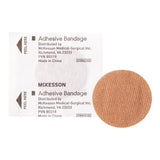 McKesson Round Tan Adhesive Spot Bandage, 1 Inch McKesson