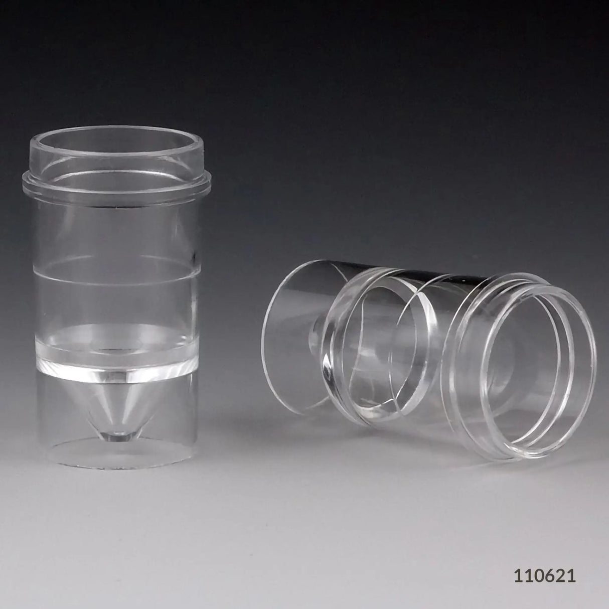 McKesson Sample Cup without Cap, 2 mL, Clear, 16 x 24 mm McKesson